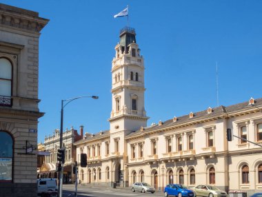 Lydiard Caddesi 'ndeki eski postane - Ballarat, Victoria, Avustralya