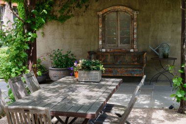 Stones 'daki küçük ahır avlusu - Coldstream, Victoria, Avustralya