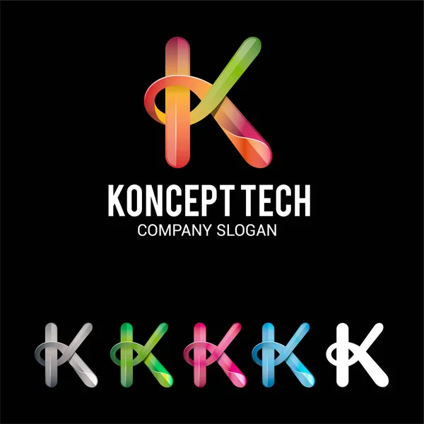 K Harfi Logo Tasarımı