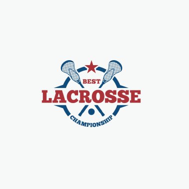 LACROSSE Logo Şablon Tasarım Vektörü