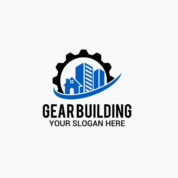 dişli oluşturma Logo Şablonu Tasarım Vektörü