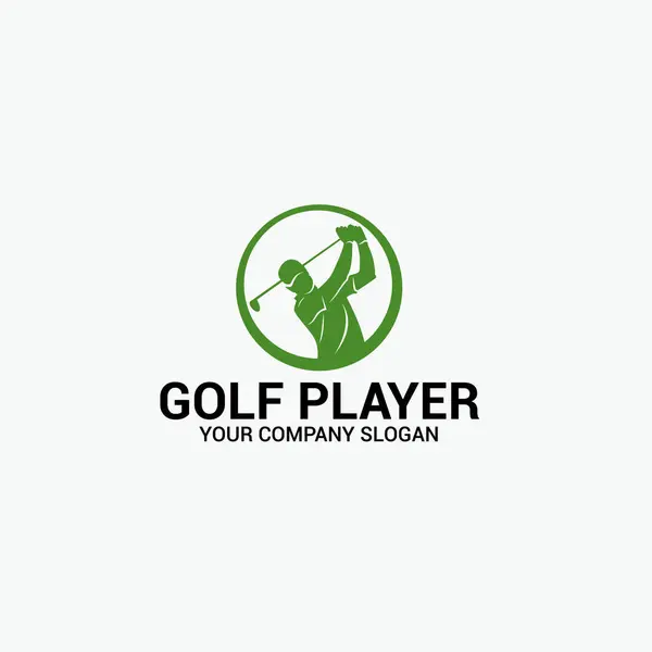 GOLF PlayYER Logo Şablonu Tasarım Vektörü