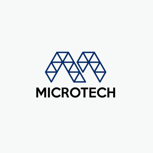 MICROTECH Logo Şablon Tasarım Vektörü