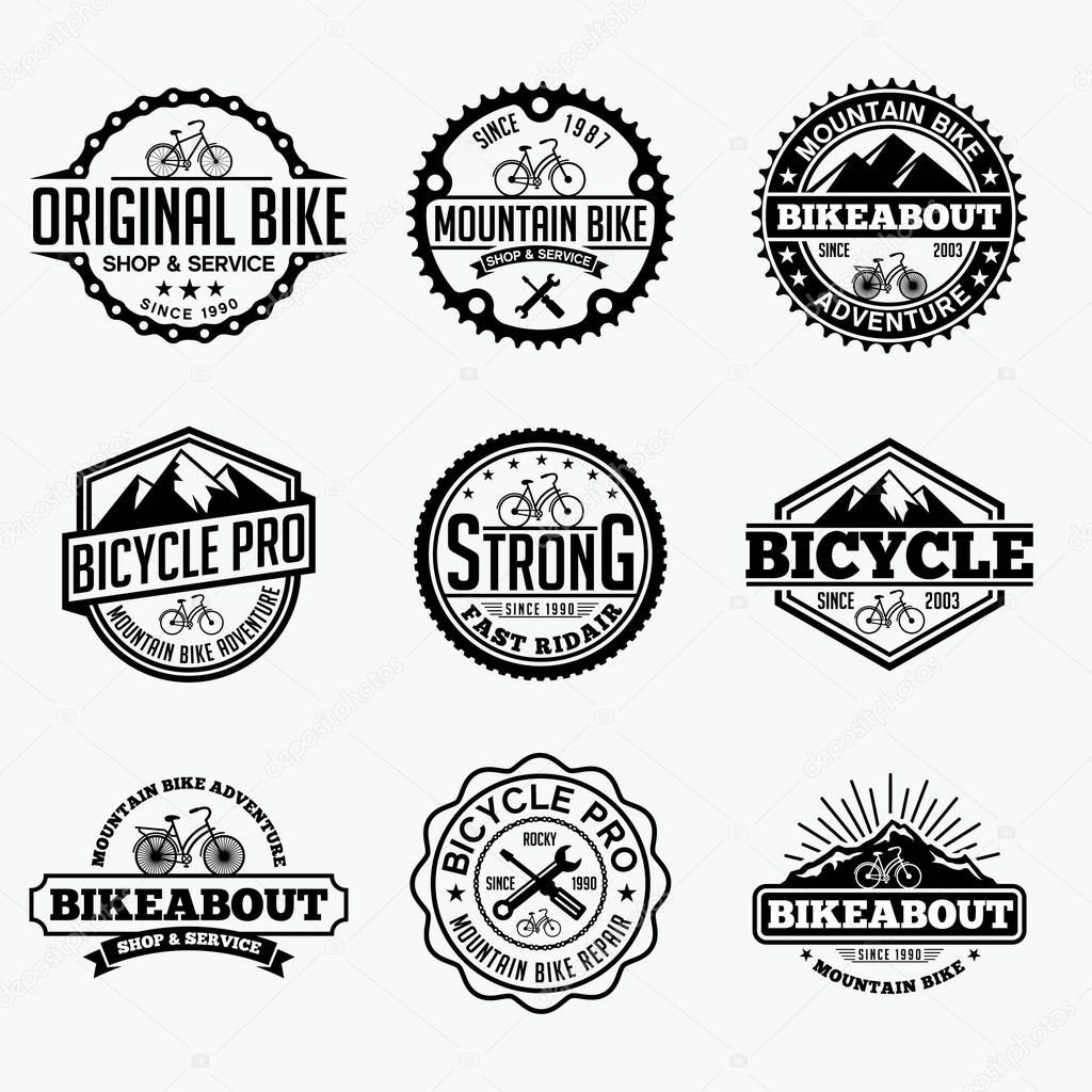 Sport Bicycle Badges & Logo