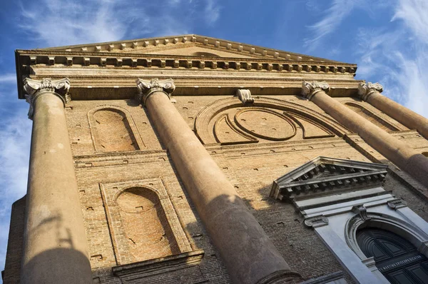 Fachada Iglesia San Martino Vescovo Sottomarina Chioggia Italia —  Fotos de Stock