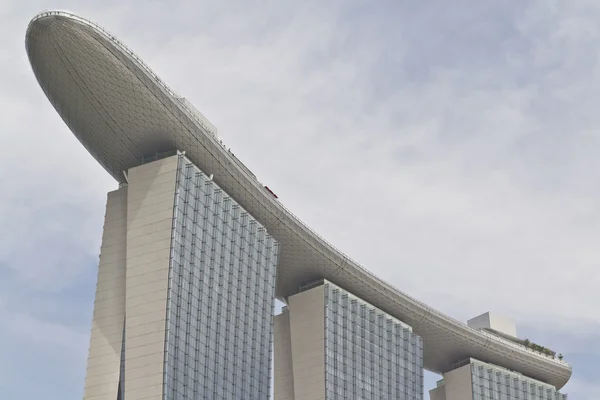 Marina bay sands budynku w Singapurze — Zdjęcie stockowe