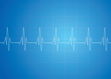 Mavi arka planda kalp atışı