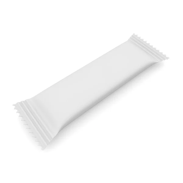 Confezione bianca in bianco per zucchero, sale, pepe e altri condimenti e spezie — Foto Stock