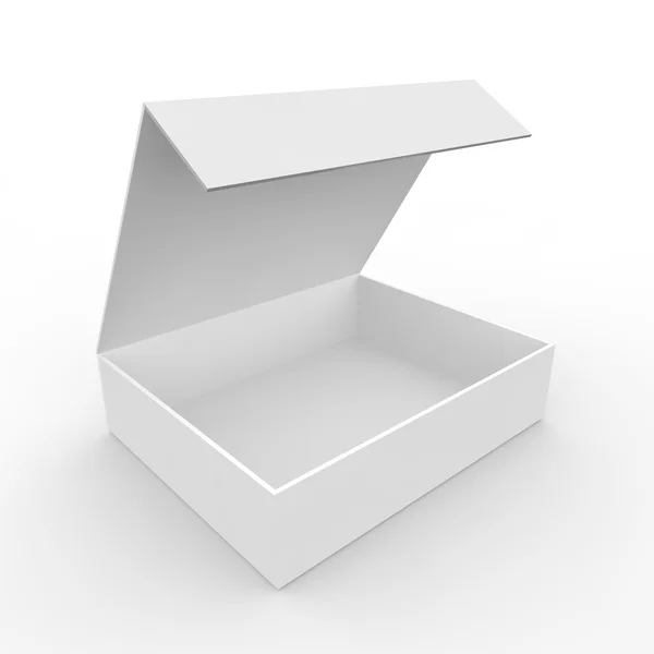 White empty box — Stock Photo, Image