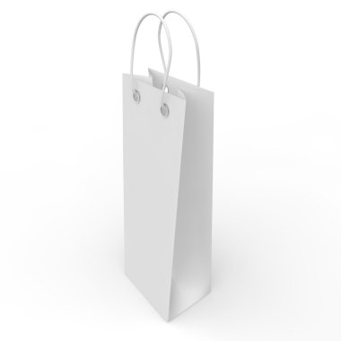 Beyaz boş paket Şişeler için