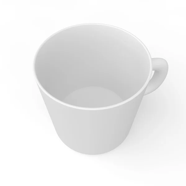 White empty mug — Stock Photo, Image