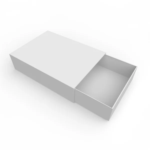 Blank white box of matches — Stock Image Blank white box of matches Royalty Free Stock Photos