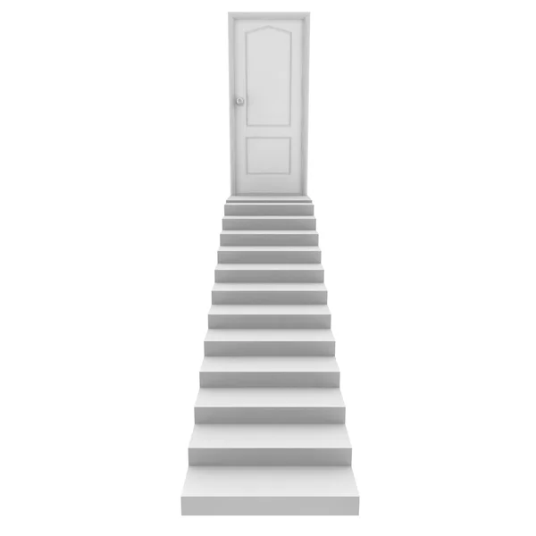 A staircase leads to the door — Stock Photo, Image