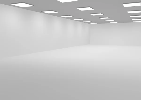 Witte lege kantoorruimte — Stockfoto