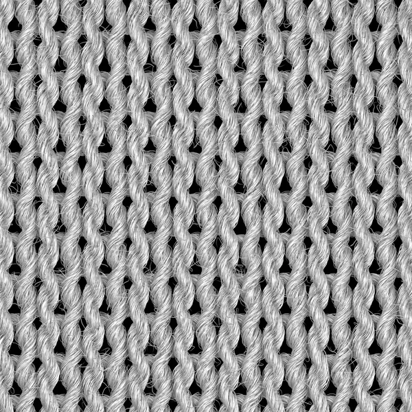 Boucles de texture en laine tricotée — Photo