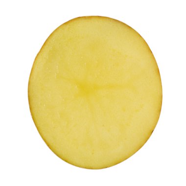 Makro ölçekte dilim patates