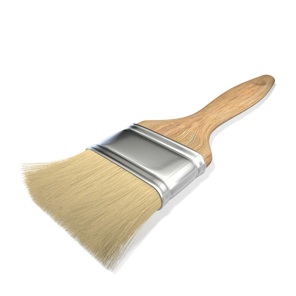 Brush for painting on an isolated background — Stock Photo, Image