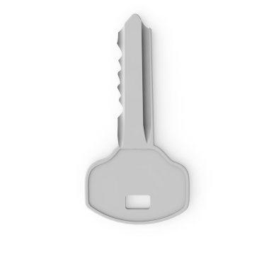 Örnek. Beyaz küçük kapı anahtarı