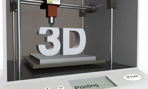 Bir kelime - 3d 3d yazıcı baskı