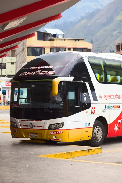 Busterminal in Banos, Ecuador — Stockfoto