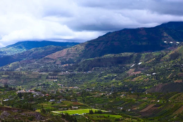 Rural Landscape in Central Ecuador — Stock Photo, Image