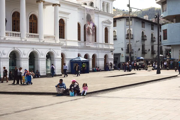Plaza del teatro de quito, Ekvator — Stok fotoğraf