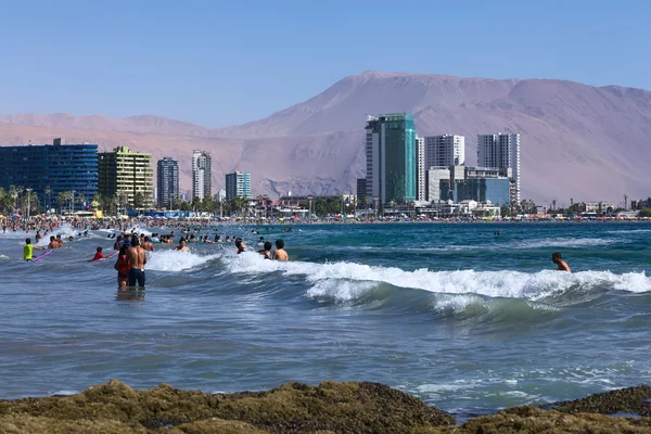 Cavancha Beach in Iquique, Chile — Stock Photo, Image