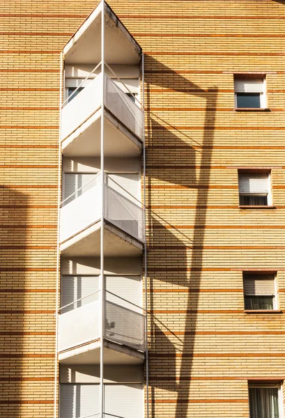 Building facade in Barcelona — Stock Photo, Image