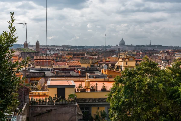 Krásný panoramatický výhled na Řím — Stock fotografie