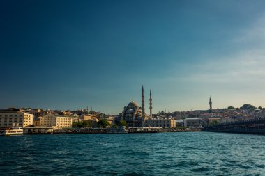 Camii ve Istanbul'daki cityscape