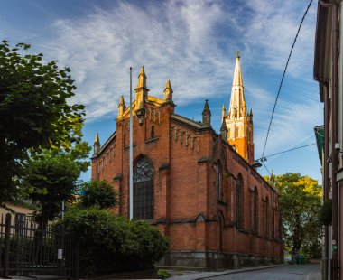Riga, Letonya 'daki eski kilise.