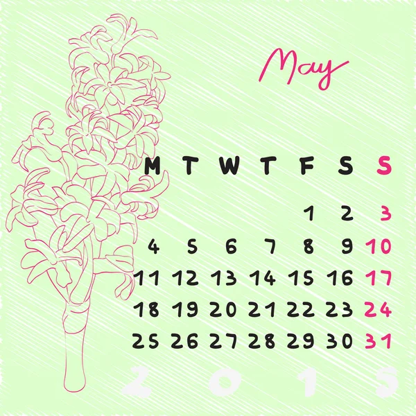Mayo 2015 flores —  Fotos de Stock