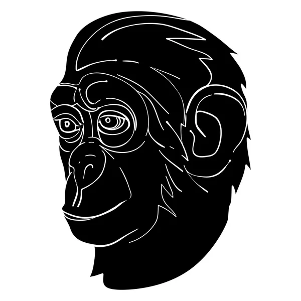 Monkey avatar — Stock Photo, Image
