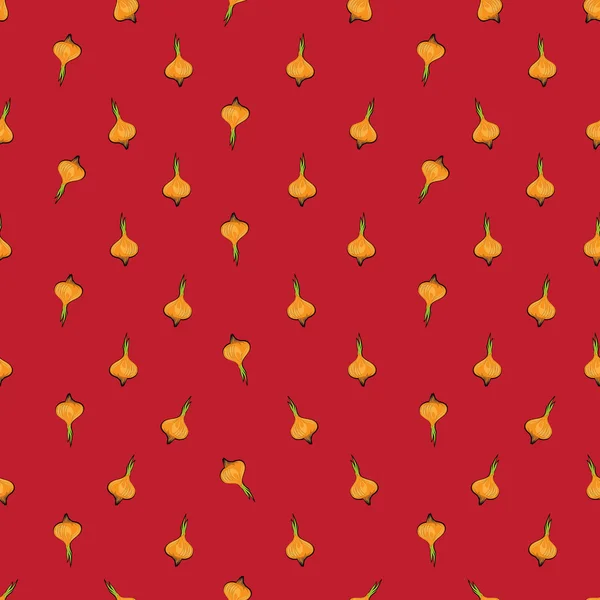 Cebola padrão esparso vermelho — Fotografia de Stock