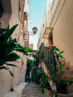 Oria. Küçük bir ortaçağ merkezi, Yahudi mahallesi. Puglia, Apulia, İtalya