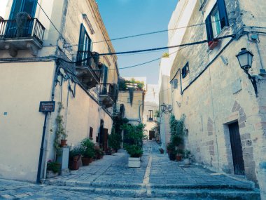 Oria. Küçük bir ortaçağ merkezi, Yahudi mahallesi. Puglia, Apulia, İtalya