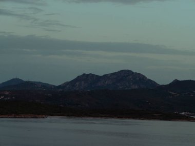 Şafak vakti sardegna kıyıları, Olbia