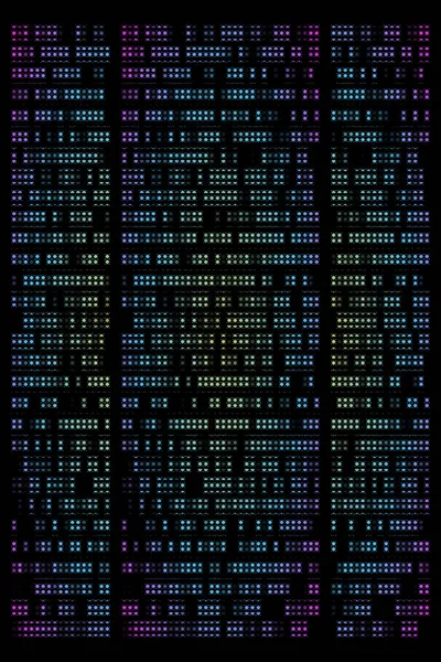 Technology Digital Data Code Codes Stream Bit Instructions — Fotografia de Stock