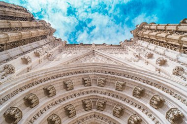 Seville Katedrali Gotik Mimarisi Sevilla 'da