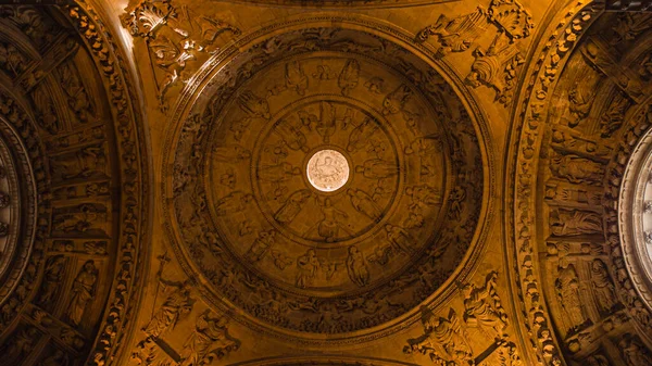 Plafond intérieur de la cathédrale de Séville Andalousie — Photo