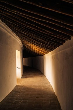 İspanya 'nın Ronda kasabasında Bull Arena
