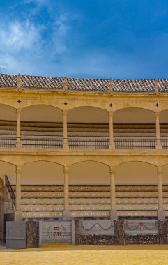İspanya 'nın Ronda kasabasında Bull Arena