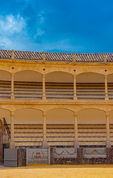 Бычья арена в испанском городе Ронда — стоковое фото