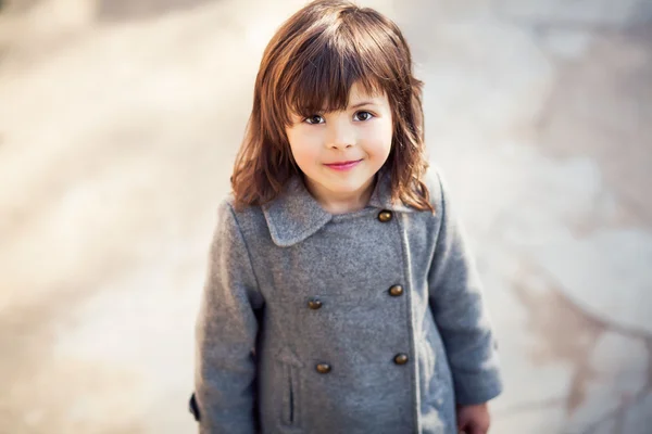 Güzel küçük kız. — Stok fotoğraf