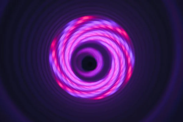 背景图案上紫光涡旋隧道的设计 — 图库照片