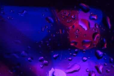 Soyutlama çok renkli su damlası. Tasarım için arkaplan deseni. 