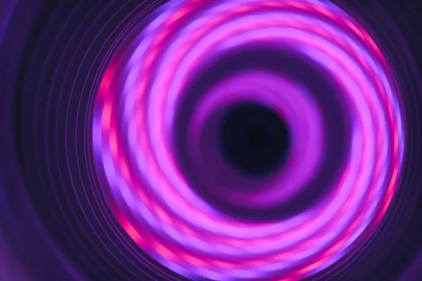 Abstrakcyjny Tunel Wirowy Fioletowym Światłem Wzorze Tła Teksturowanym Dla Projektu — Zdjęcie stockowe