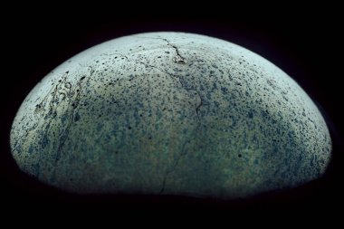 Sabun köpüğü topu soyut arkaplan dokusu yarım daire. Uzay Modeli ya da Evren Gezegeni için güzel arkaplan deseni