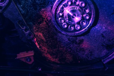 Güzel, açık, donmuş sabit diski kapat. Koruma bilgilerini kavramlandır veya kullanıcı verilerini kaydet.