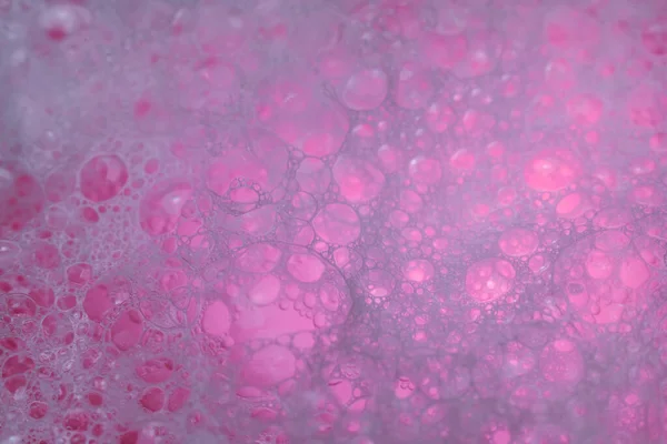Hermoso Patrón Fondo Abstracto Burbujas Rosadas Para Diseño Textura Líquida — Foto de Stock